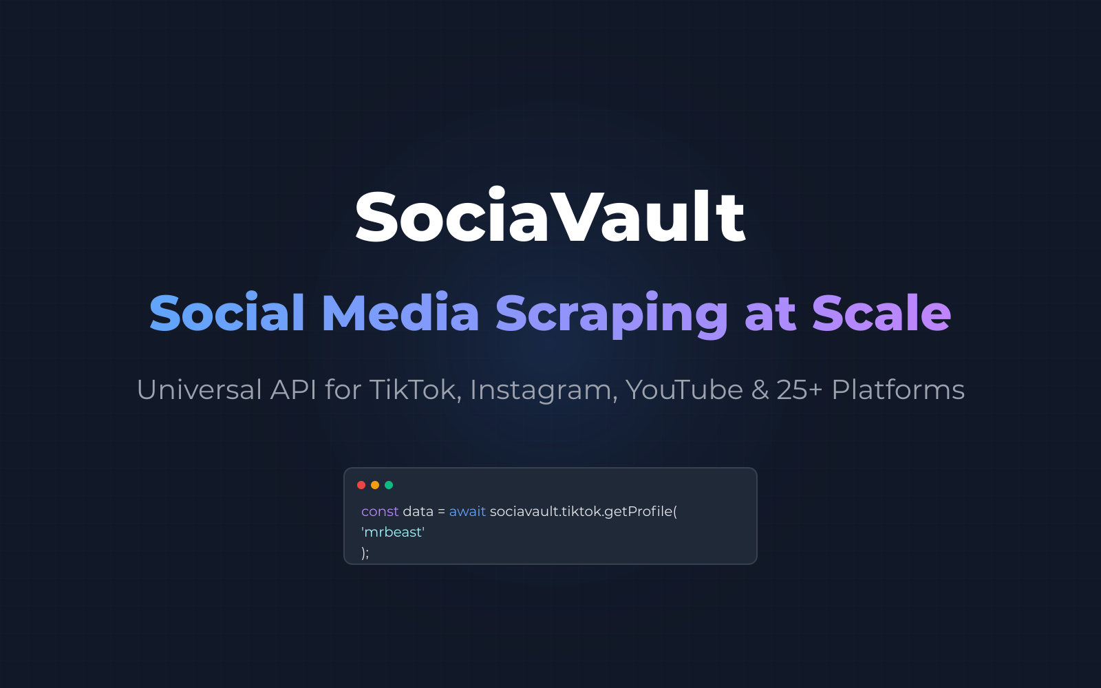 Sociavault