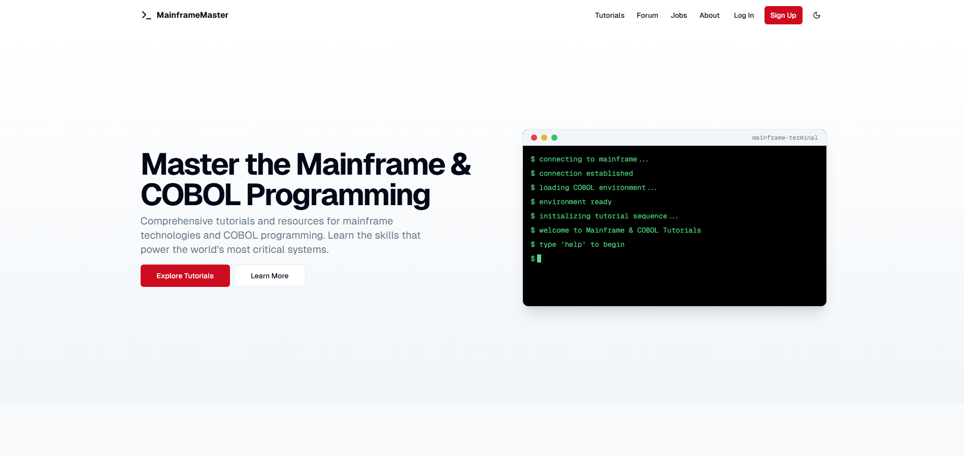 Mainframe Master