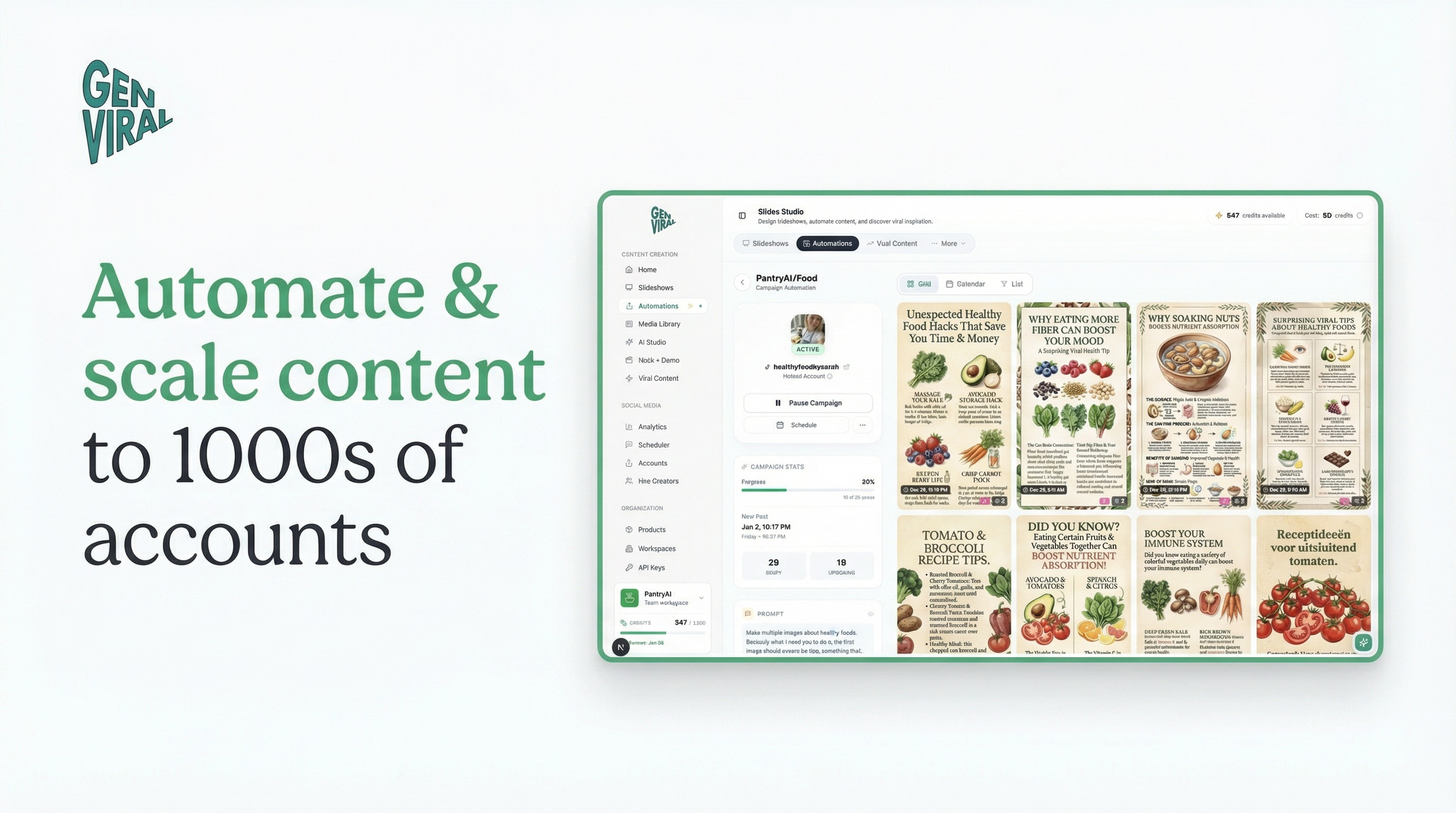 Genviral | AI Social Media Scheduler for Teams & AgentsProduct Hunt icon