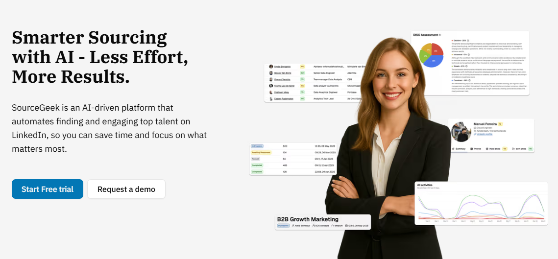 AI-Powered LinkedIn Recruitment Automation | SourceGeek