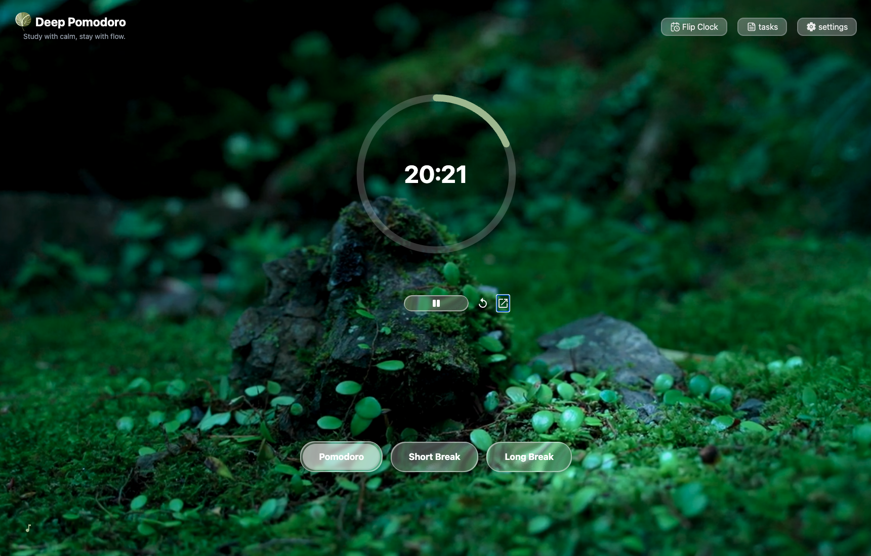 Aesthetic Pomodoro