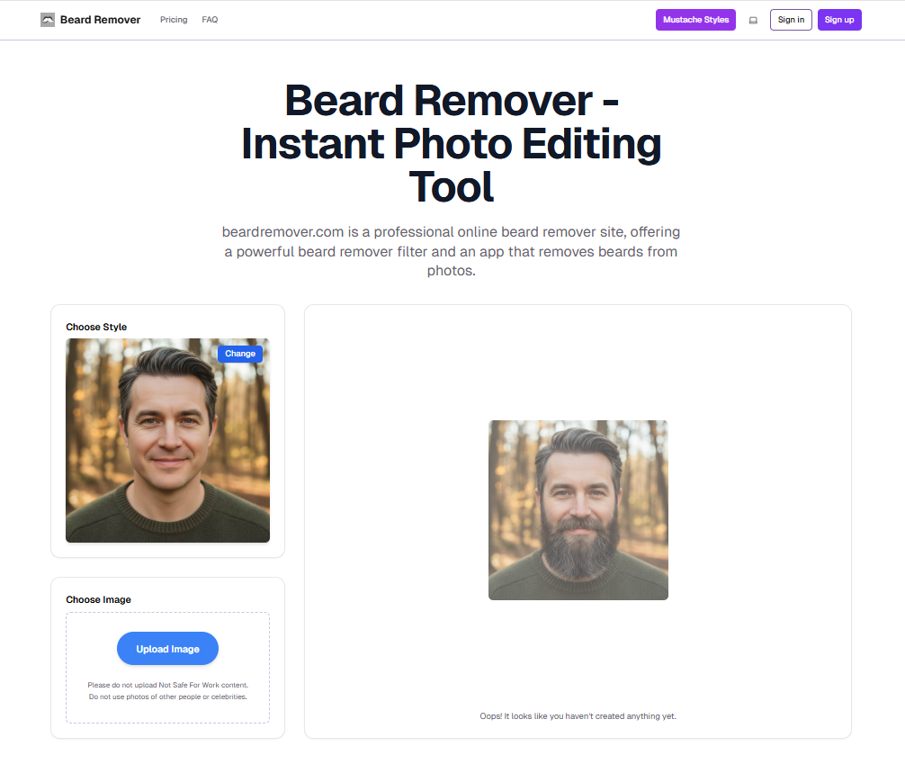 Beard Remover