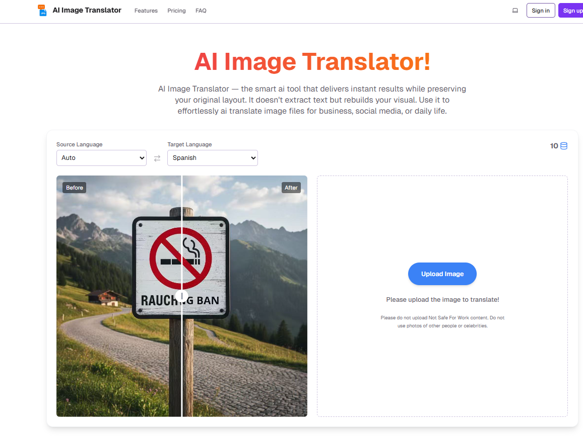 Poster Image Translation Multi-Language Accurate