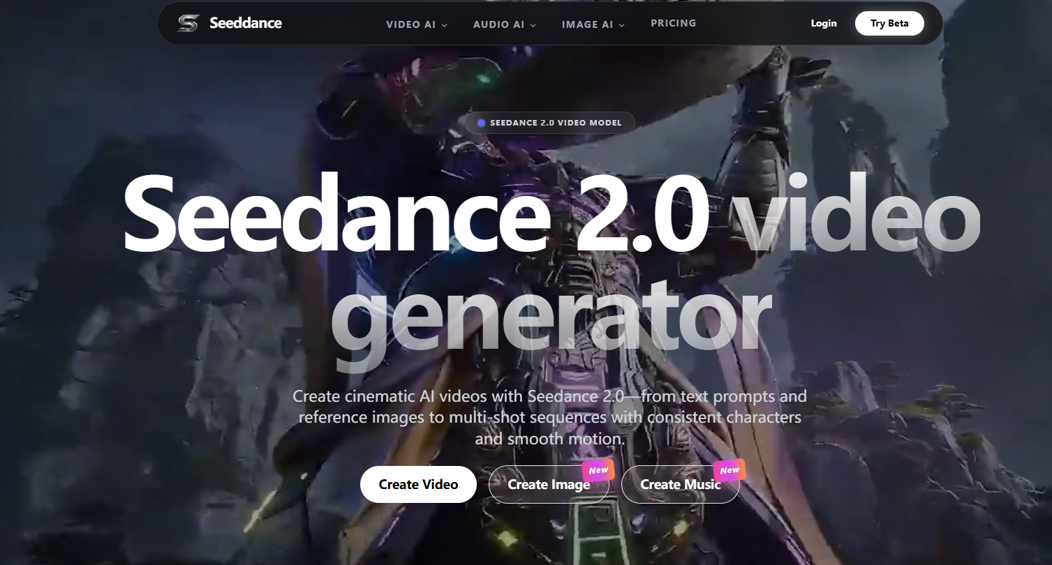 Seedance 2.0 | AI Video Model & Generator