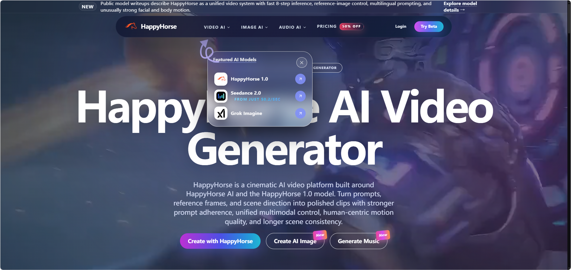 HappyHorse AI Video Generator | HappyHorse