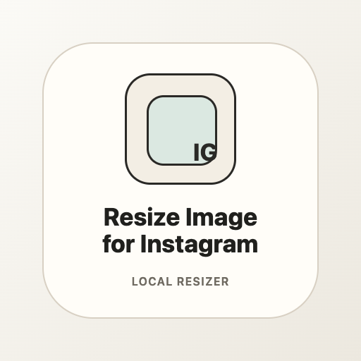 Resize Image for Instagram