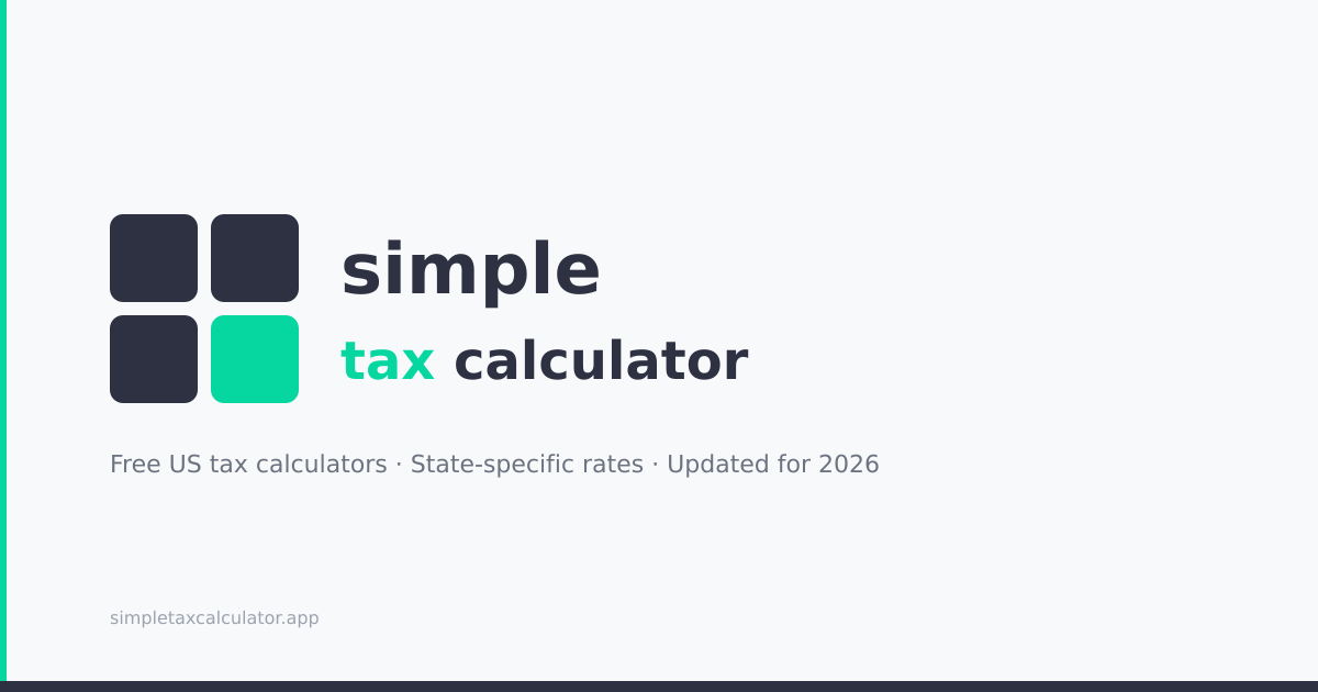 SimpleTaxCalculator