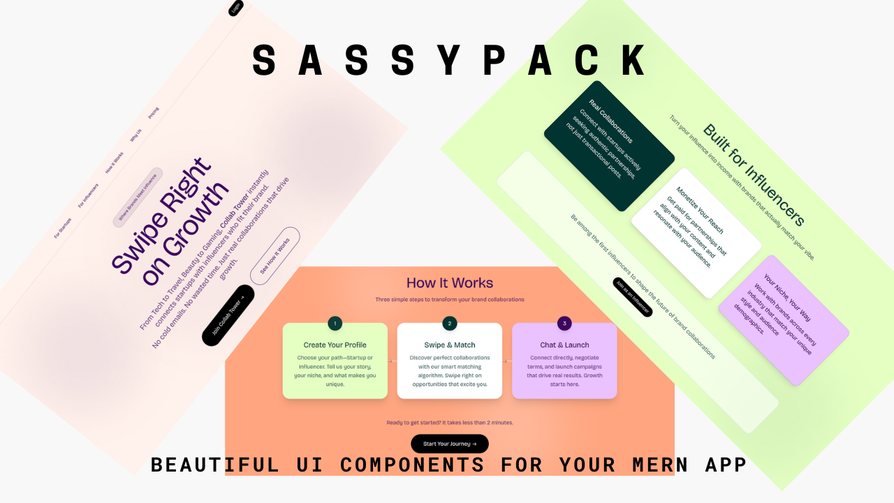 SassyPack — MERN SaaS Starter Kit with Stripe & Paystack