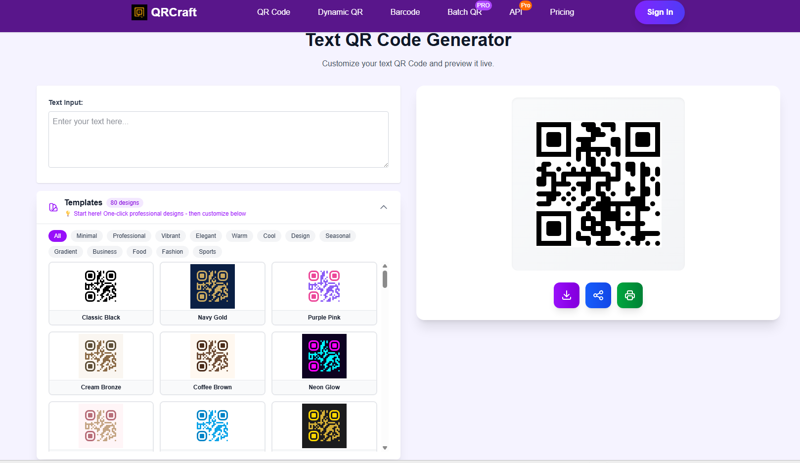 QRCraft