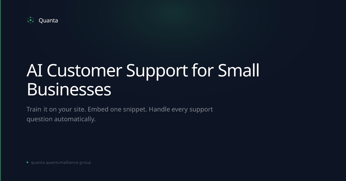 Quanta Support Agents