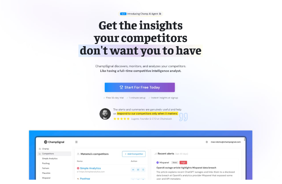 ChampSignal
