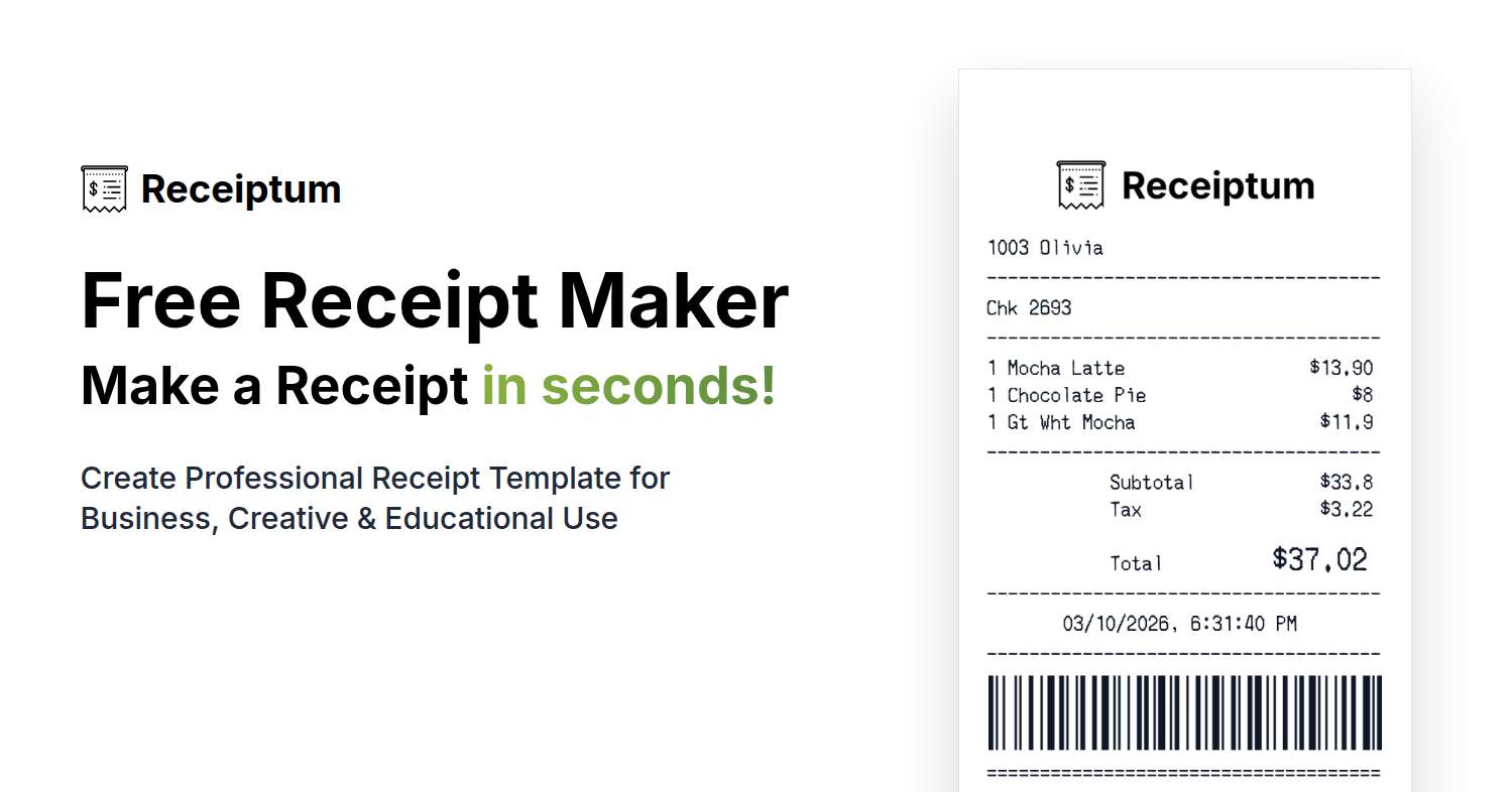 Receiptum