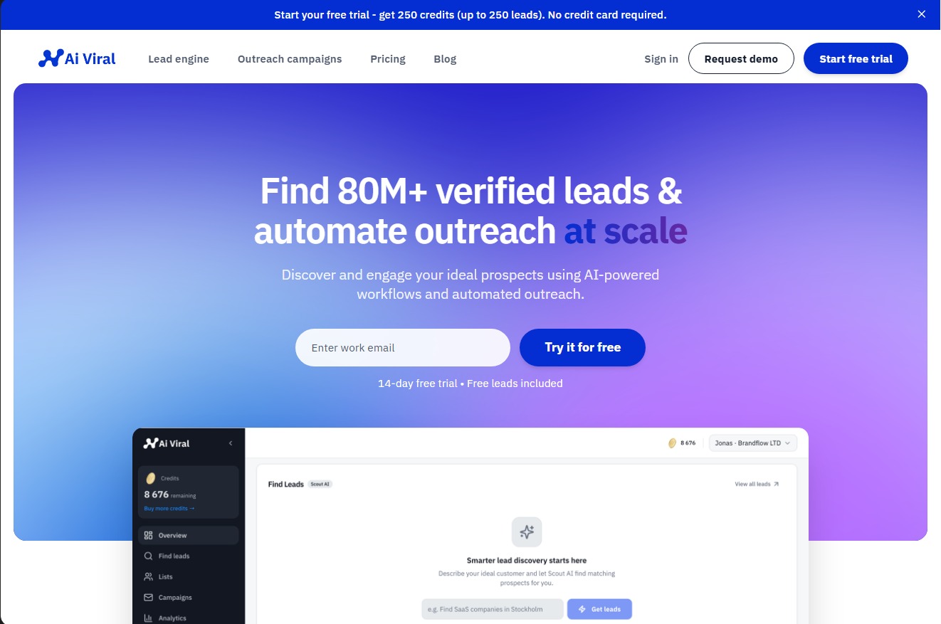 Ai Viral – B2B Leads Made Easy