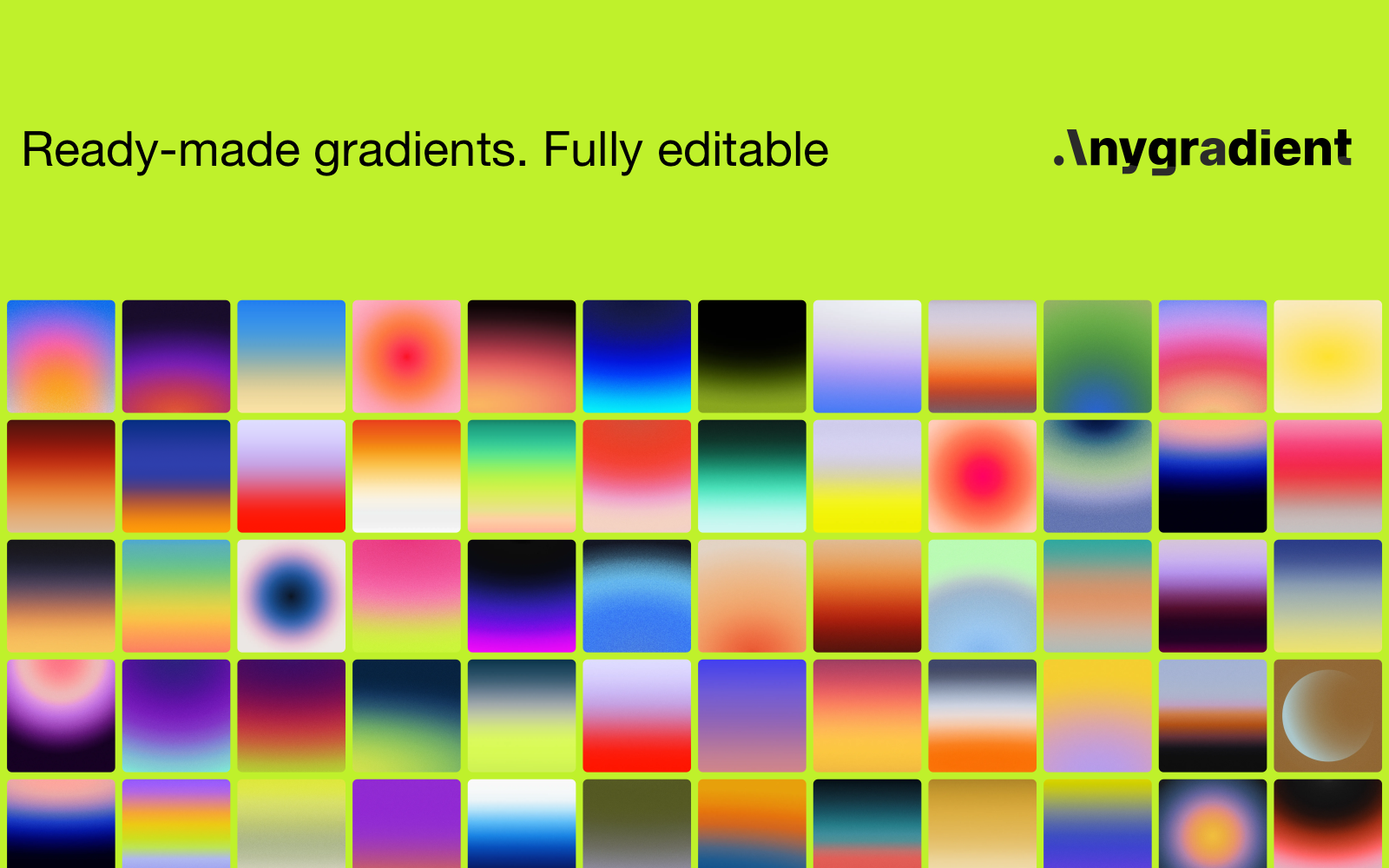 AnyGradient - One Gradient, Every Platform