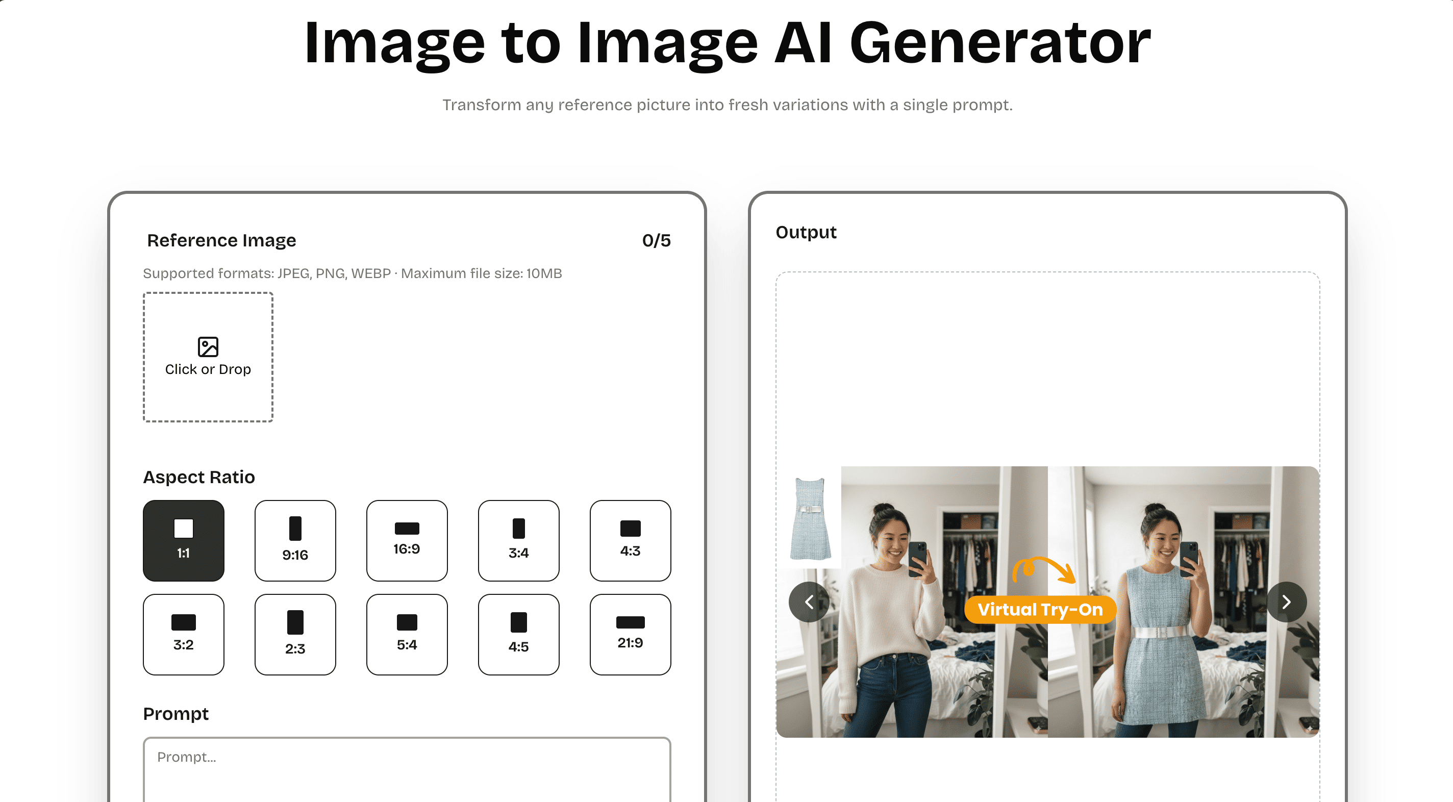 Image to Image AI