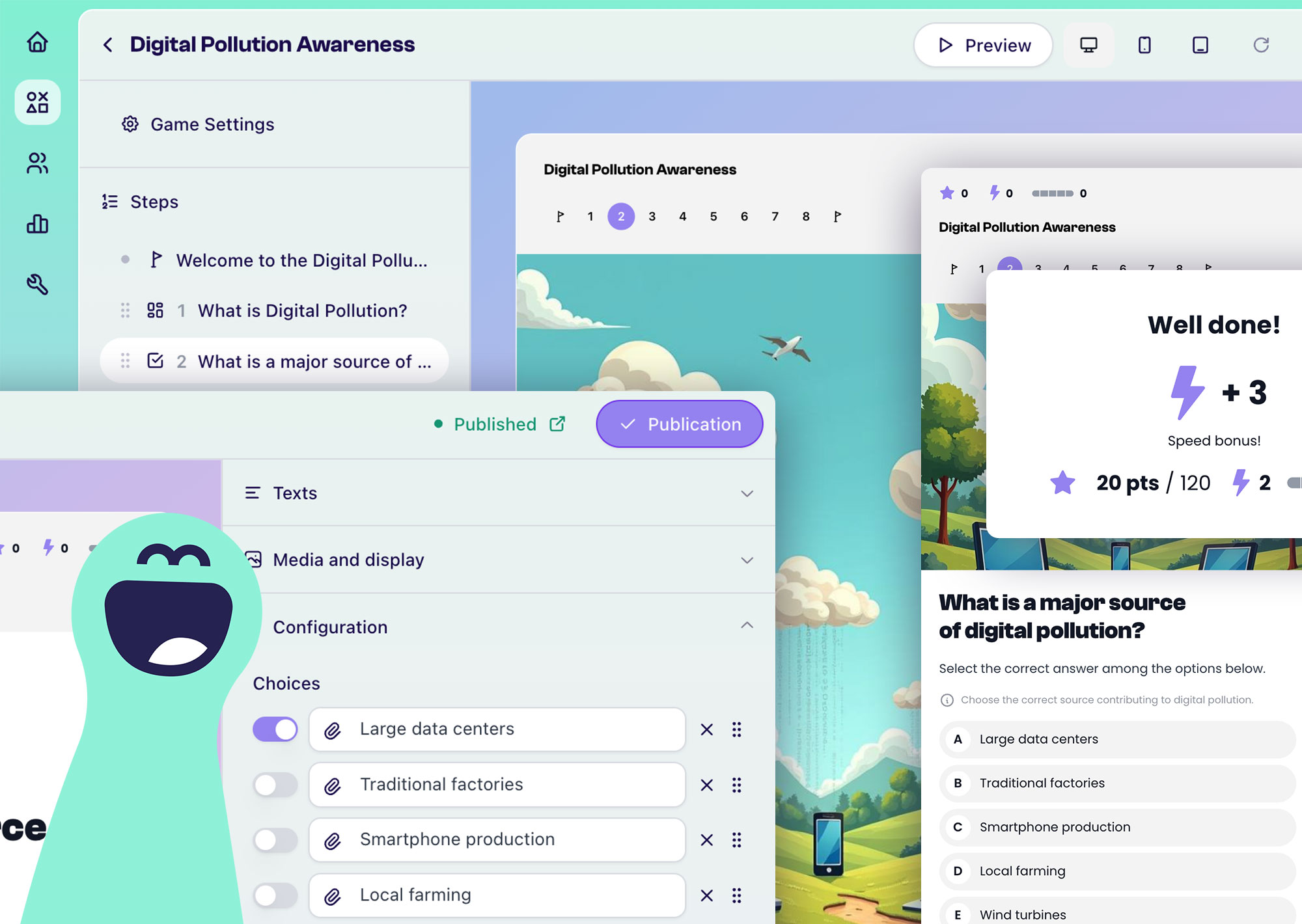 Ludiz - The serious games creation platform