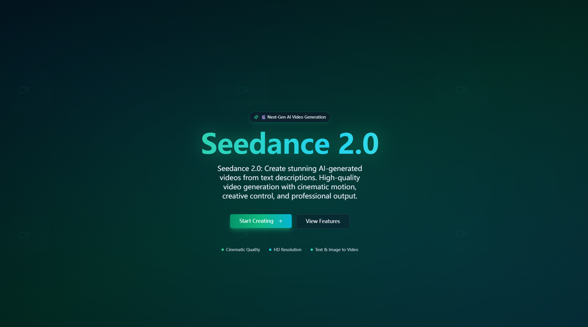 Seedance 2.0 - AI Video Generation Platform