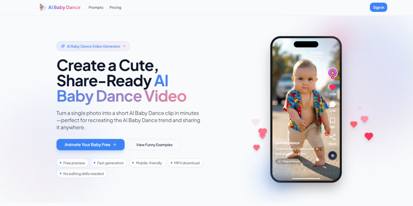 AI Baby Dance
