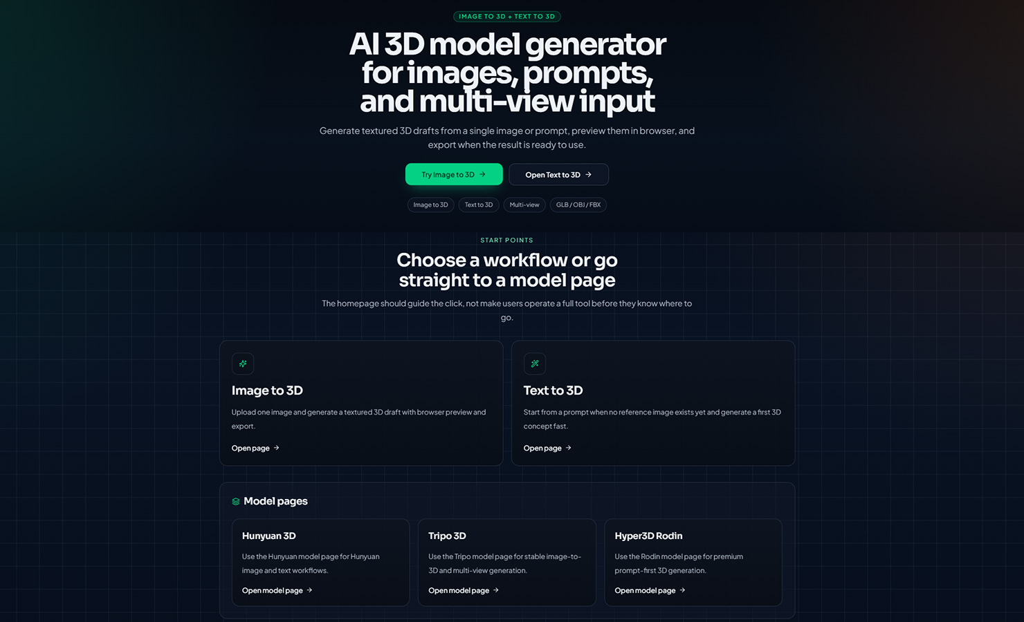 text to 3d