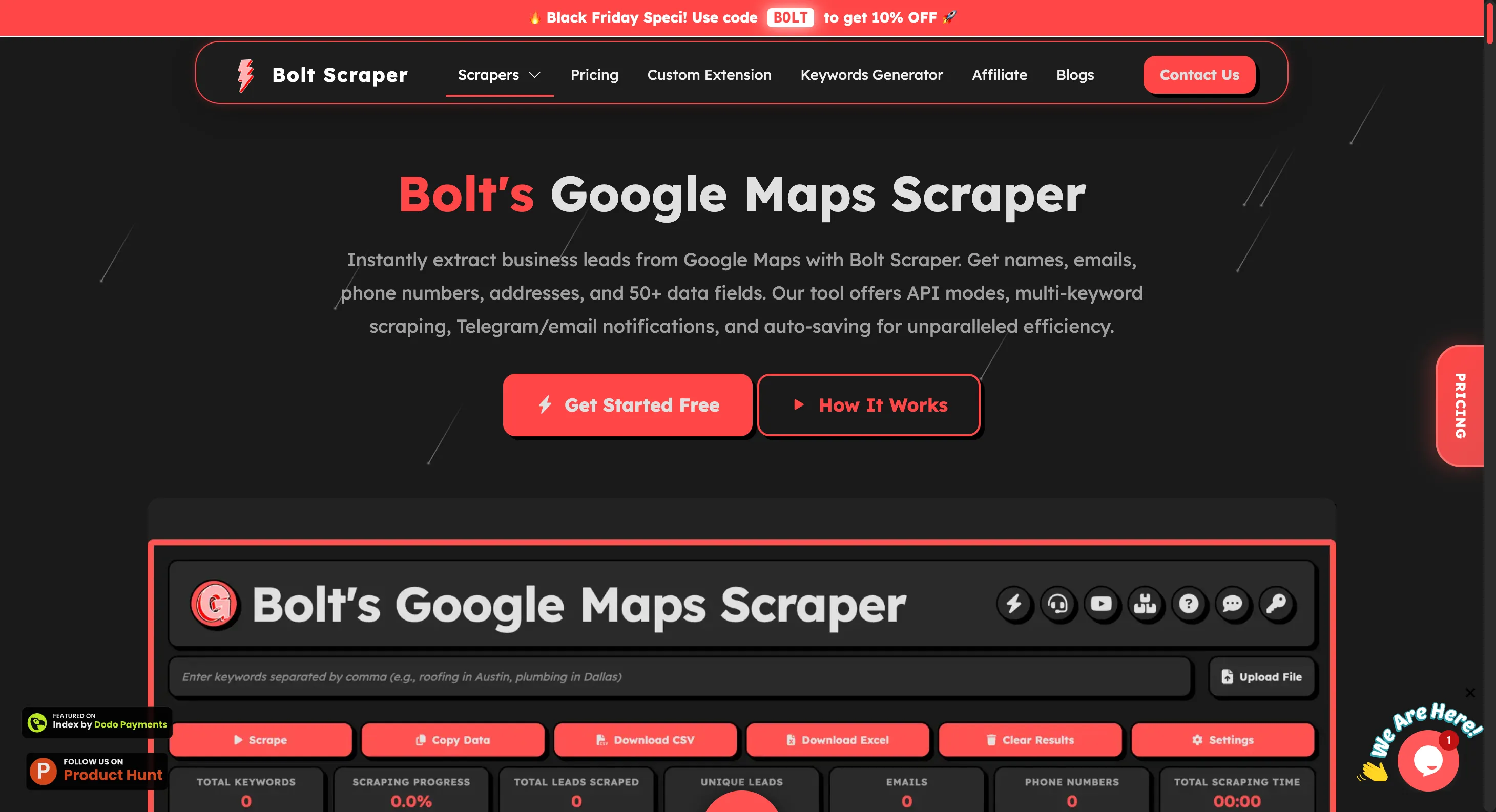 Bolt Scraper
