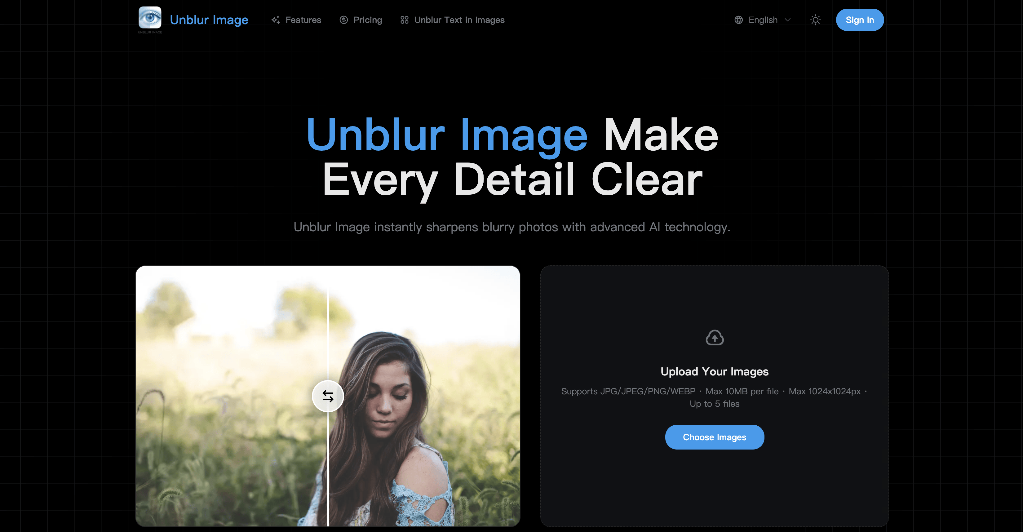Unblur Image – AI Image Unblur & Photo Enhancement Tool