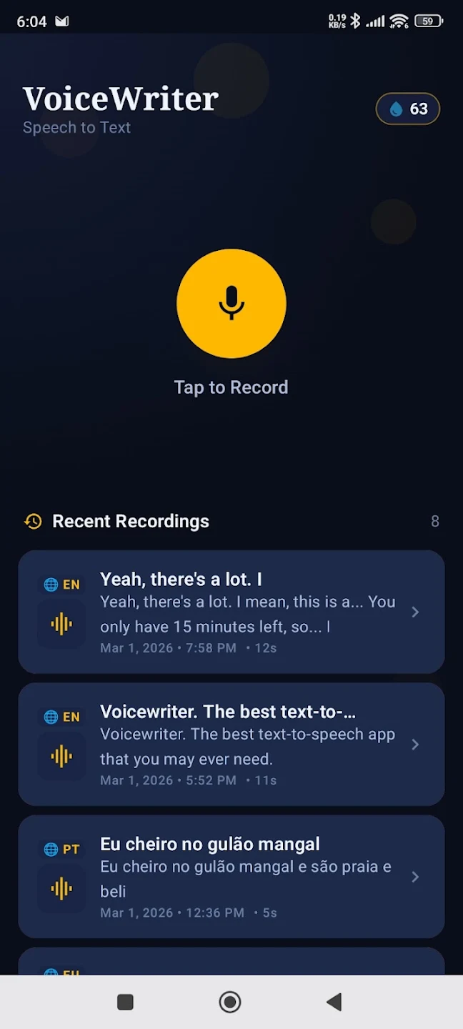 AI Text To Speech Transcriber
