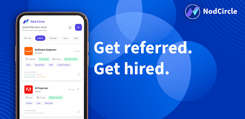 Nod Circle: Job Referrals - Apps on Google Play