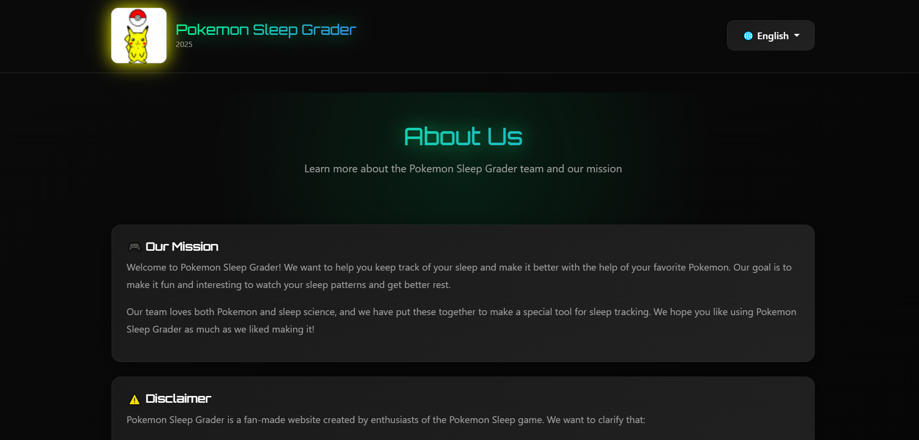 Pokemon Sleep Grader v2 | Pokemon Sleep