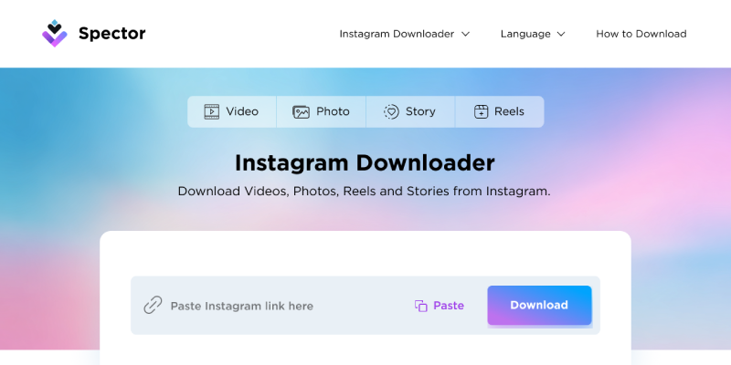 Spector Instagram Downloader