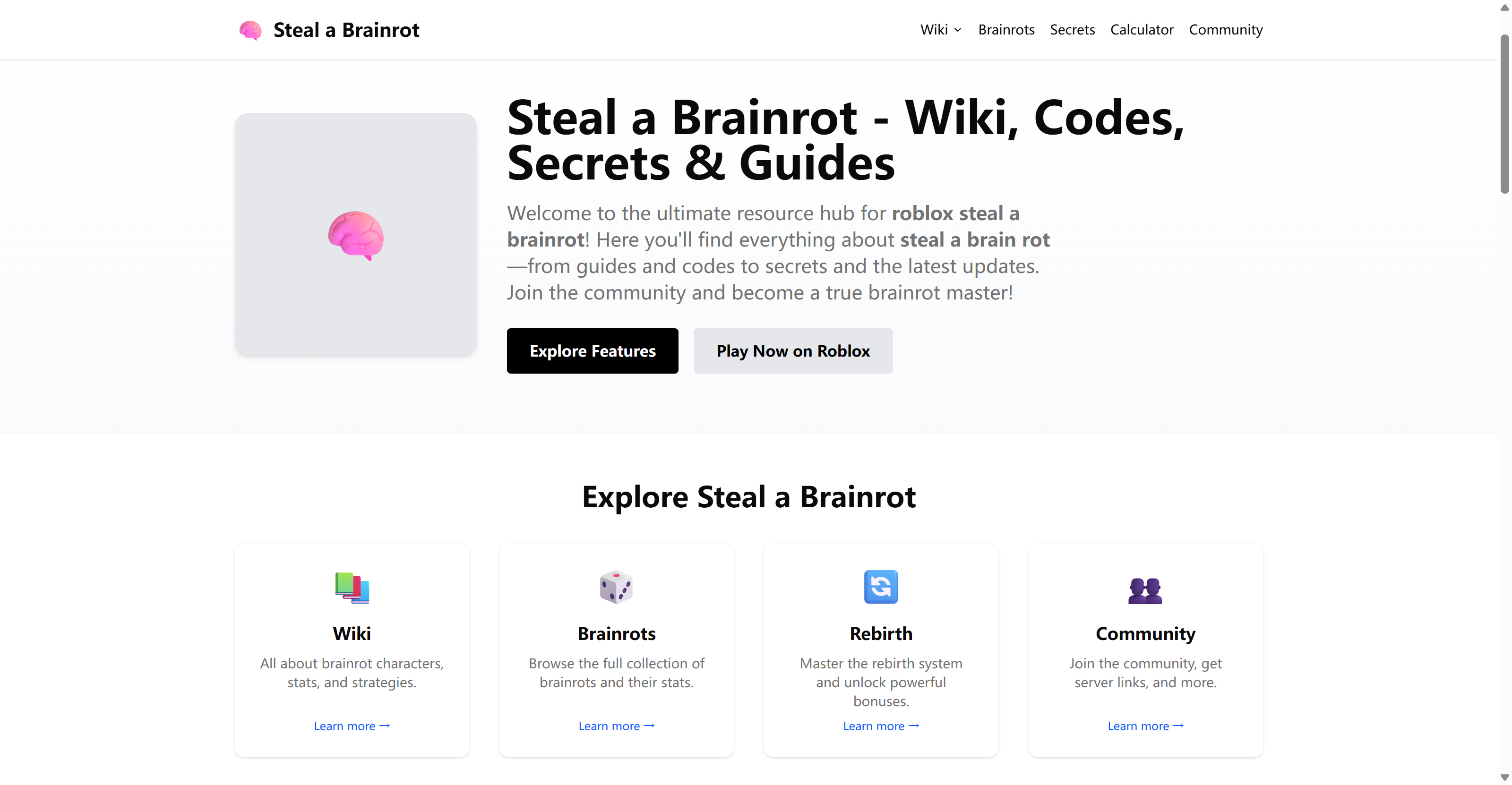 Steal a Brainrot Fan - Your ultimate guide to mastering Steal a Brainrot!