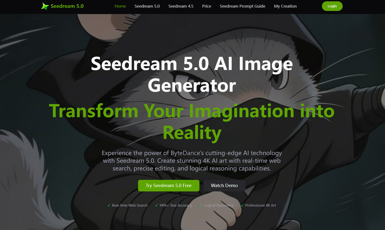 Seedream 5.0 AI Image Generator