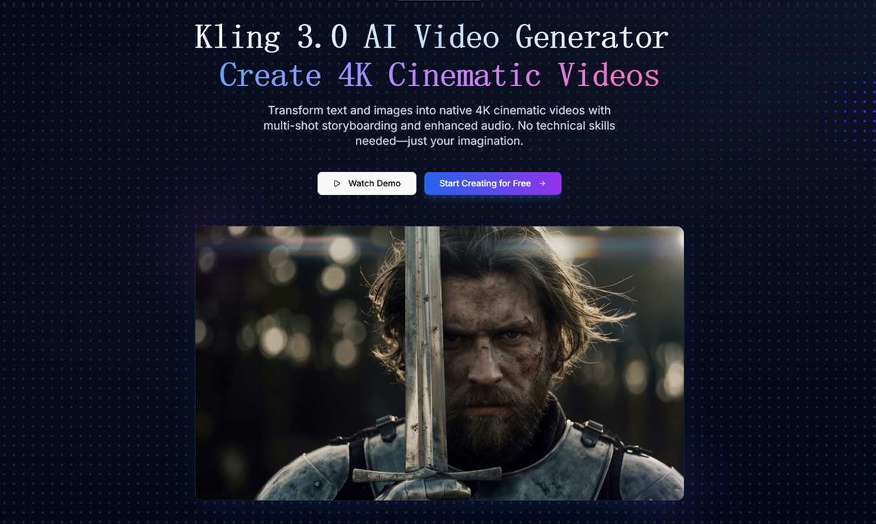 Kling 3.0 AI Video Generator
