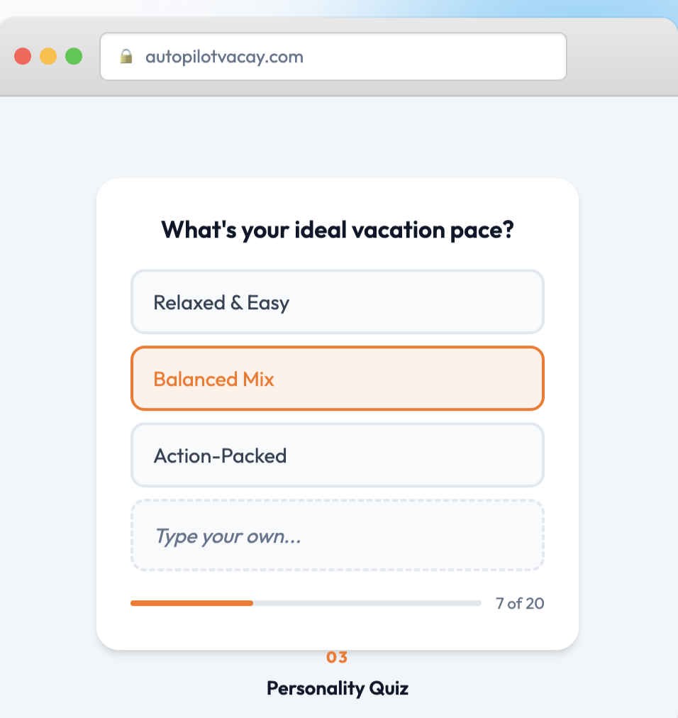Autopilot Vacay