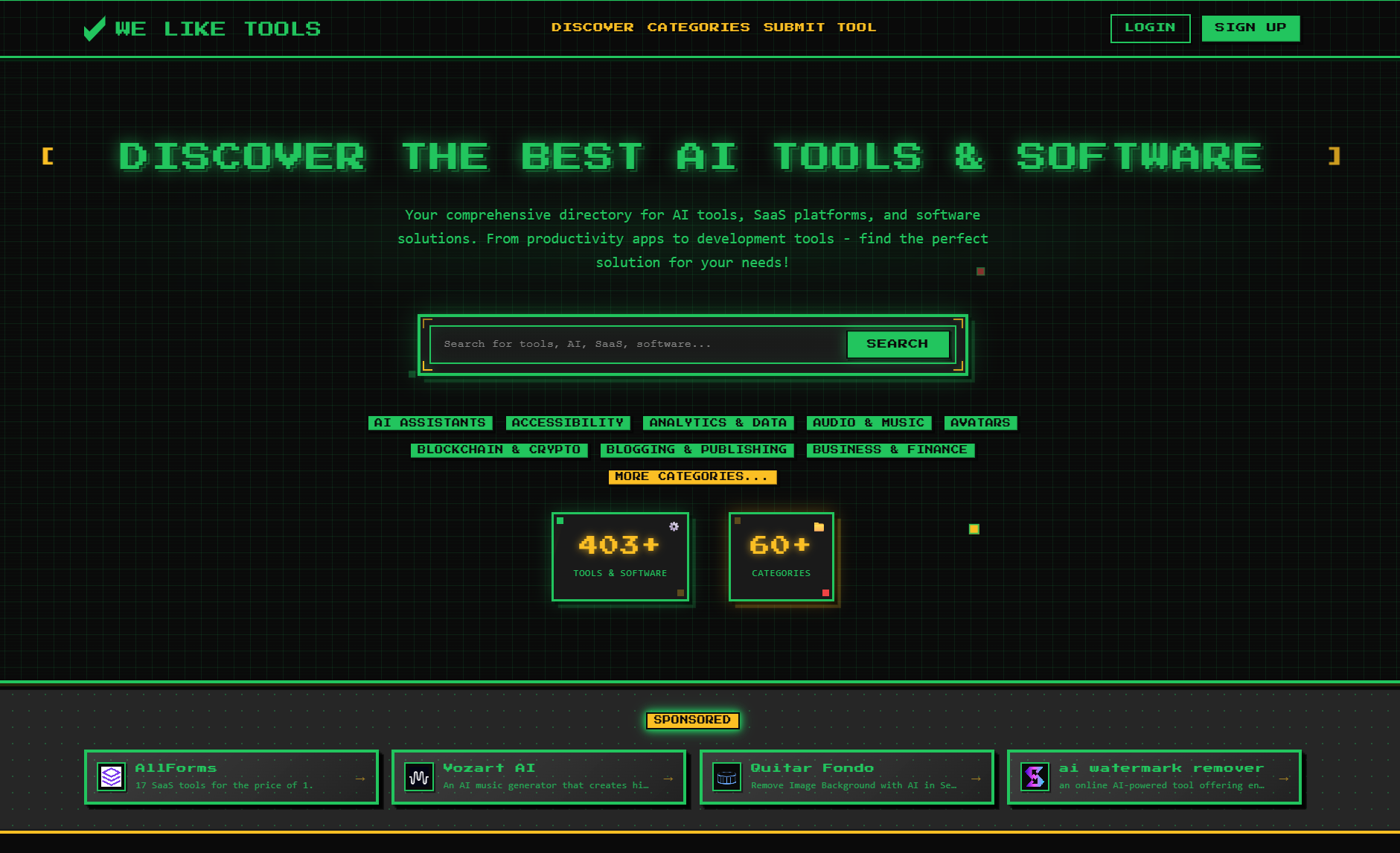 We Like Tools