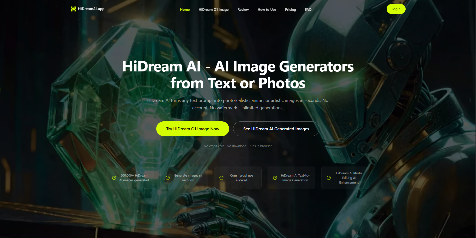 HiDream AI — AI Image Generator for Text, Photos