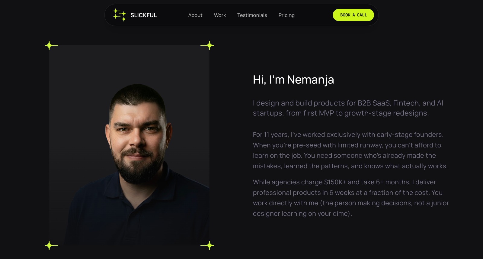 Slickful | Design Engineer for SaaS Products and Websites