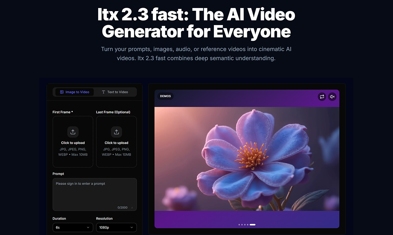 LTX 2.3 AI Video Generator