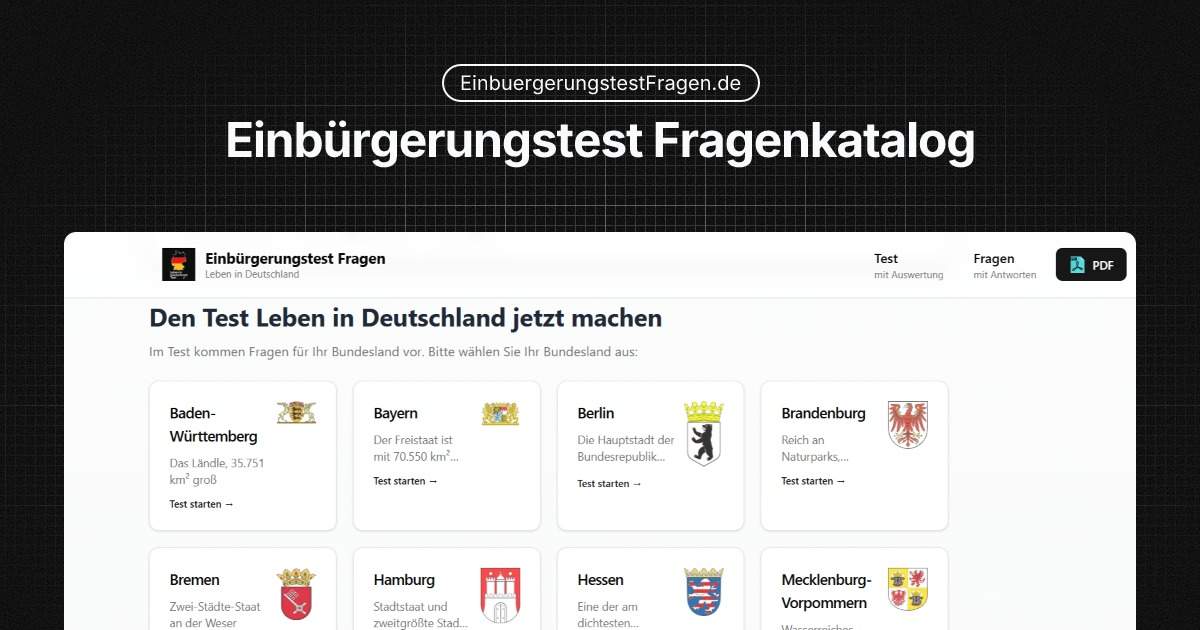 EinbuergerungstestFragen