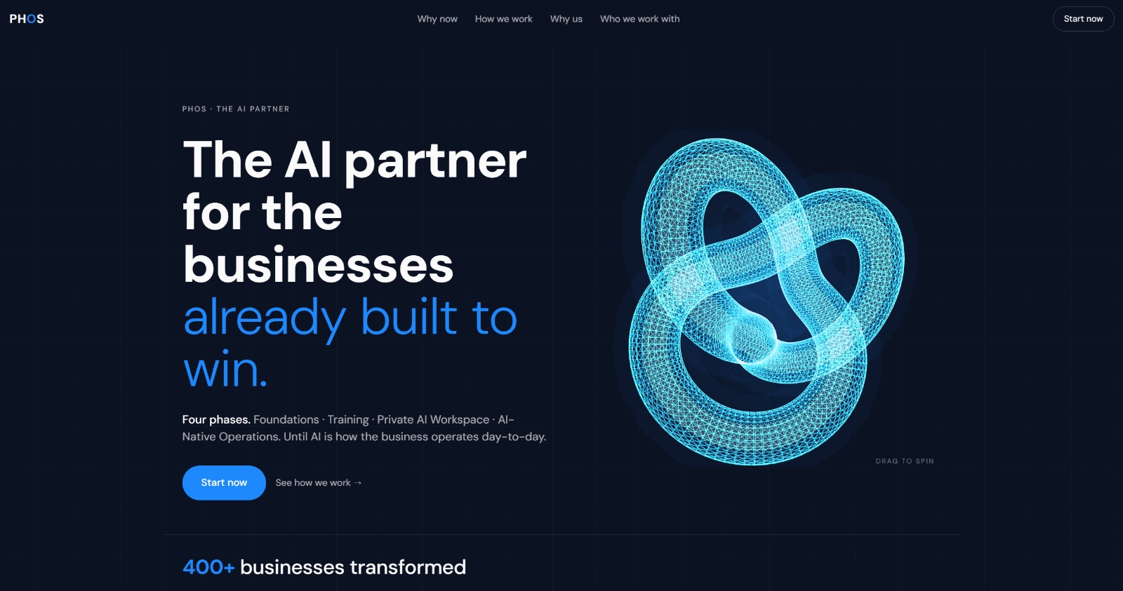 The AI partner for the businesses already built to win | Phos AI Labs