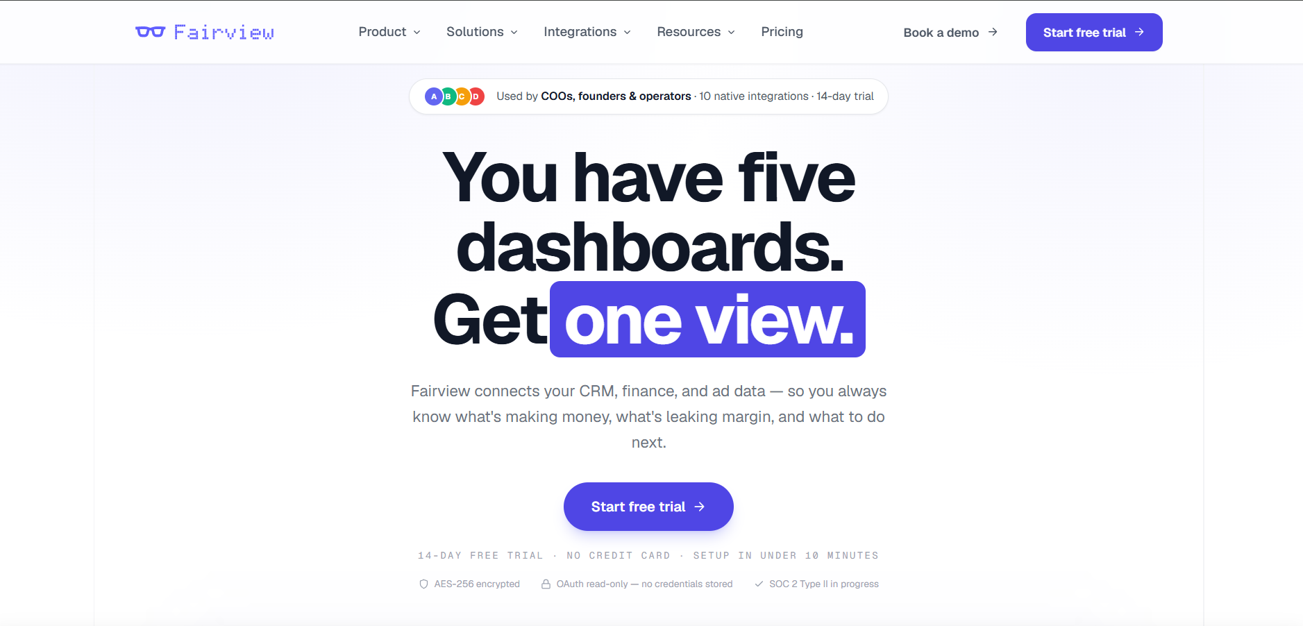 Fairview — Operating Intelligence Platform