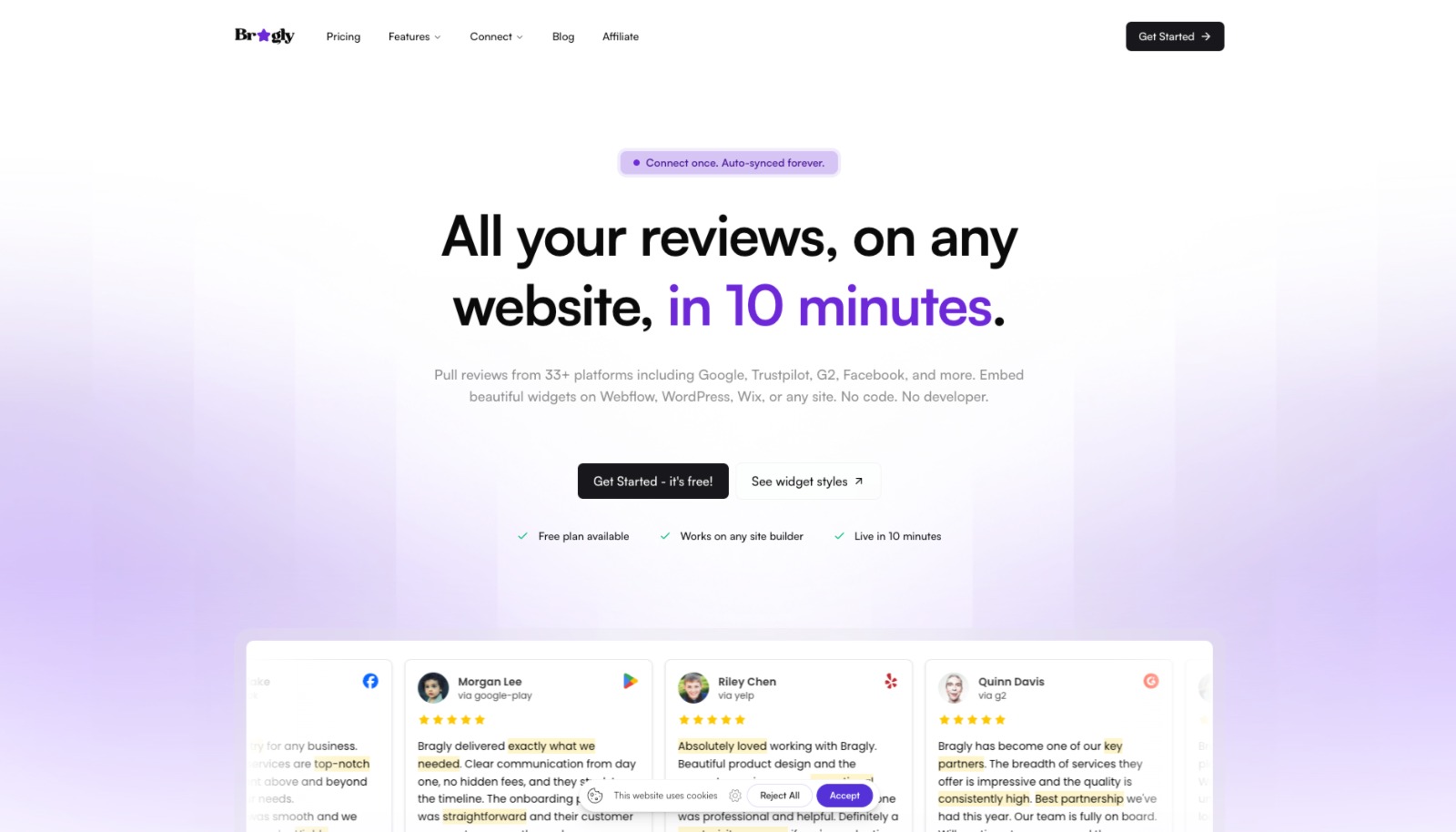 Bragly: Collect, Manage and Analyze Testimonials